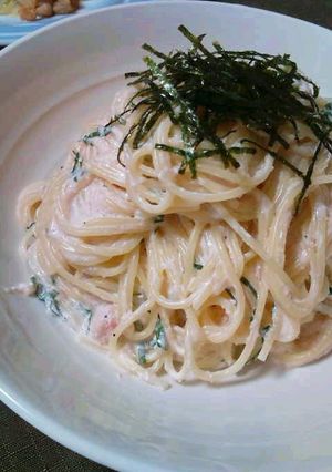 たらこと大葉のクリームパスタ-レシピのメイン写真
