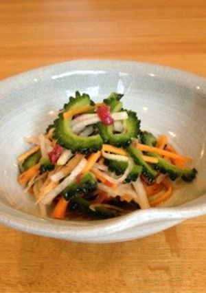 ゴーヤーの梅サラダ-レシピのメイン写真