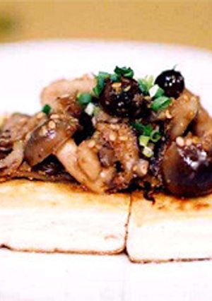 豆腐のステーキ　きのこのせ-レシピのメイン写真
