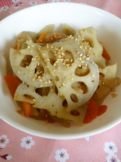 ごはんに合う☆きんぴら蓮根✿-レシピのメイン写真