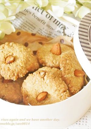 卵なし牛乳なしオートミールココクッキー♪-レシピのメイン写真