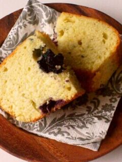 ブルーベリーパウンドケーキ-レシピのメイン写真