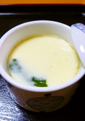 圧力鍋de茶椀蒸し。(カニカマ＆わかめ）-レシピのメイン写真