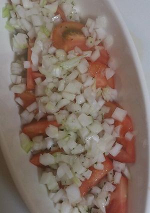 トマトのサッパリサラダ！夏野菜-レシピのメイン写真