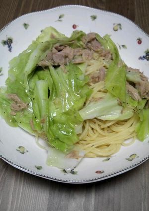 キャベツとツナのパスタ-レシピのメイン写真