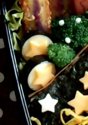 ｷｬﾗ弁☆可愛い海苔巻きチーズ-レシピのメイン写真
