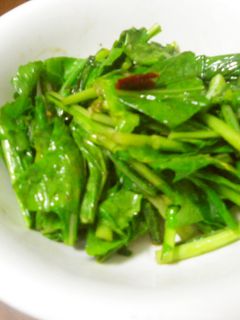 かぶの葉のアンチョビソテー-レシピのメイン写真