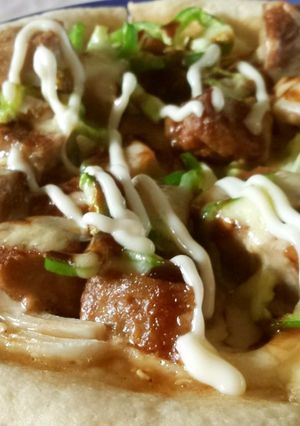 超簡単ピザ(焼肉のたれバージョン）-レシピのメイン写真