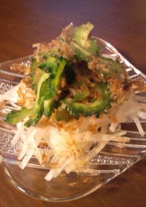 大根とゴーヤのサラダ-レシピのメイン写真
