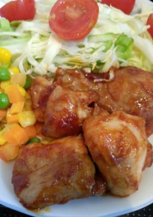 鶏肉のスパイシー焼き。-レシピのメイン写真