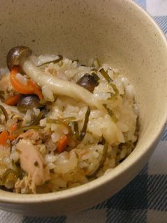 塩こんぶとツナの炊き込みご飯-レシピのメイン写真