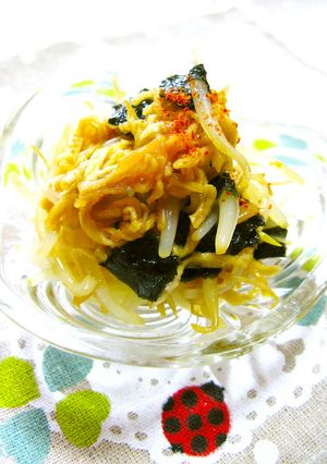 *もやしと切り干し大根のなめたけ和え*-レシピのメイン写真