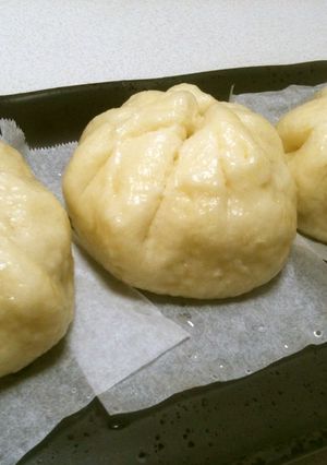ＨＢで♪皮はもっちり、具はヘルシー肉まん-レシピのメイン写真
