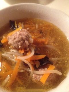 菊芋入り肉団子ダイエットスープ-レシピのメイン写真