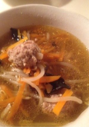 菊芋入り肉団子ダイエットスープ-レシピのメイン写真