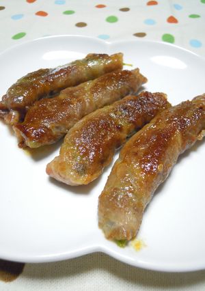 スナップえんどうの肉巻き✿-レシピのメイン写真