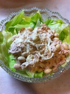 ツナと大豆サラダ-レシピのメイン写真