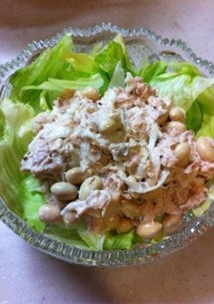 ツナと大豆サラダ-レシピのメイン写真