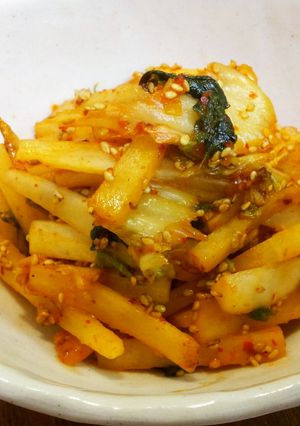 簡単！副菜✩大根キムチ炒め✩-レシピのメイン写真