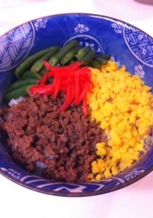 三色丼-レシピのメイン写真