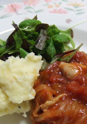 鶏モモ肉のトマト煮-レシピのメイン写真