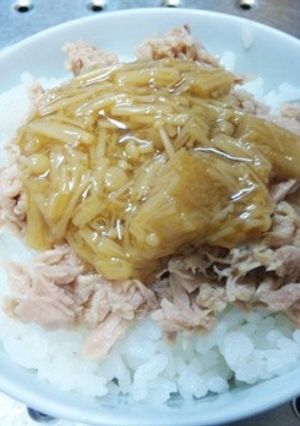 ツナ缶となめたけのロックンロール-レシピのメイン写真