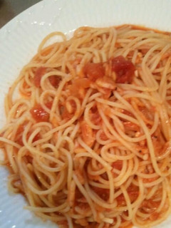 簡単☆桜えびのトマトソースパスタ-レシピのメイン写真