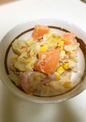 『春キャベツの甘酢マヨネーズサラダ』-レシピのメイン写真