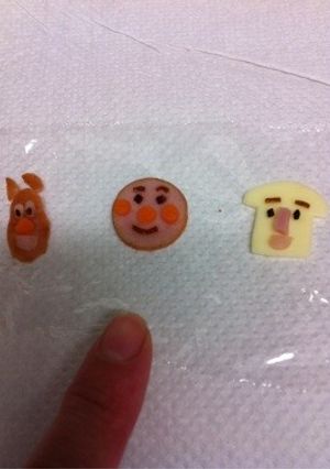 ミニミニ アンパンマン^^キャラ弁?-レシピのメイン写真