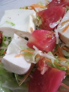 ヘルシーな豆腐サラダ-レシピのメイン写真