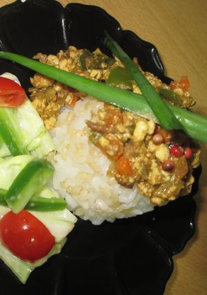 豆腐とたっぷり野菜のドライカレー☆-レシピのメイン写真