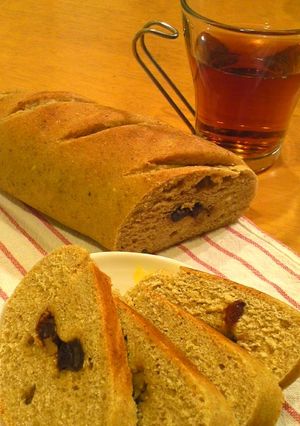 ぶどう酵母♪干し葡萄としなもんのぱん✿-レシピのメイン写真