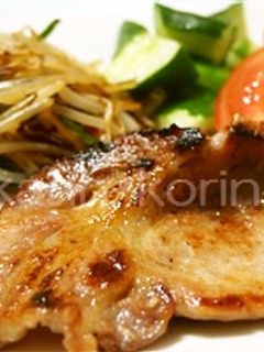 簡単*しお糀de豚肉ステーキ-レシピのメイン写真