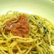 たらことしそのパスタ