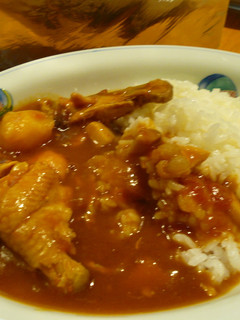 圧力鍋で鶏手羽元のトマト煮込みカレー-レシピのメイン写真