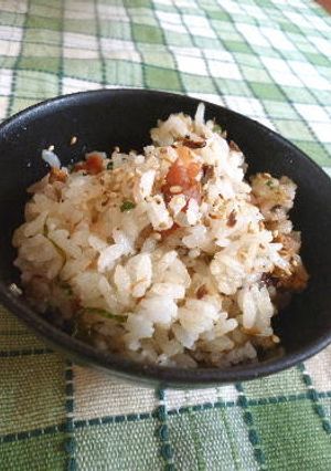 さっぱり♬♪サンマ蒲焼き&梅干し混ぜご飯-レシピのメイン写真