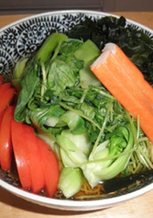 自家製スープたっぷりの冷やし中華そうめん-レシピのメイン写真