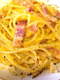 カルボナーラ-レシピのメイン写真