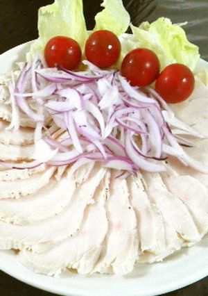 *鶏むね肉でハムづくり*安くてヘルシー♪-レシピのメイン写真