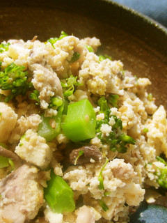 低糖質*だしいらず*高野豆腐で炒り豆腐-レシピのメイン写真