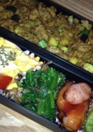 のっけドライカレー弁当☆-レシピのメイン写真