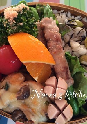 お弁当に☆アスパラ肉巻き-レシピのメイン写真