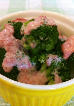 梅マヨソース＜ブロッコリー＞-レシピのメイン写真