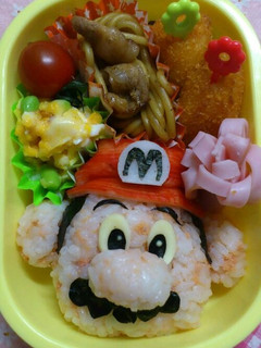 キャラ弁☆マリオ-レシピのメイン写真