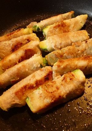 ズッキーニの肉巻き　塩麹で☆-レシピのメイン写真
