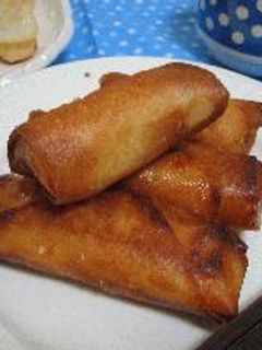 変わり春巻き~ お餅チーズ-レシピのメイン写真
