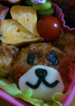 キャラ弁♪くまさん☆-レシピのメイン写真
