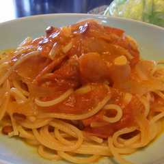 รูปของ シンプルなトマトのパスタ