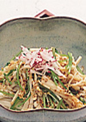 えのきと三つ葉の和えもの-レシピのメイン写真