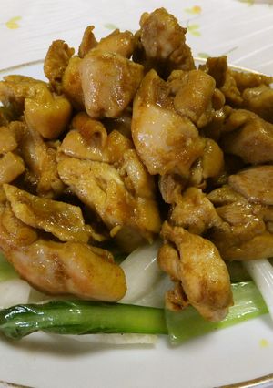 鶏肉のカレー醤油炒め-レシピのメイン写真